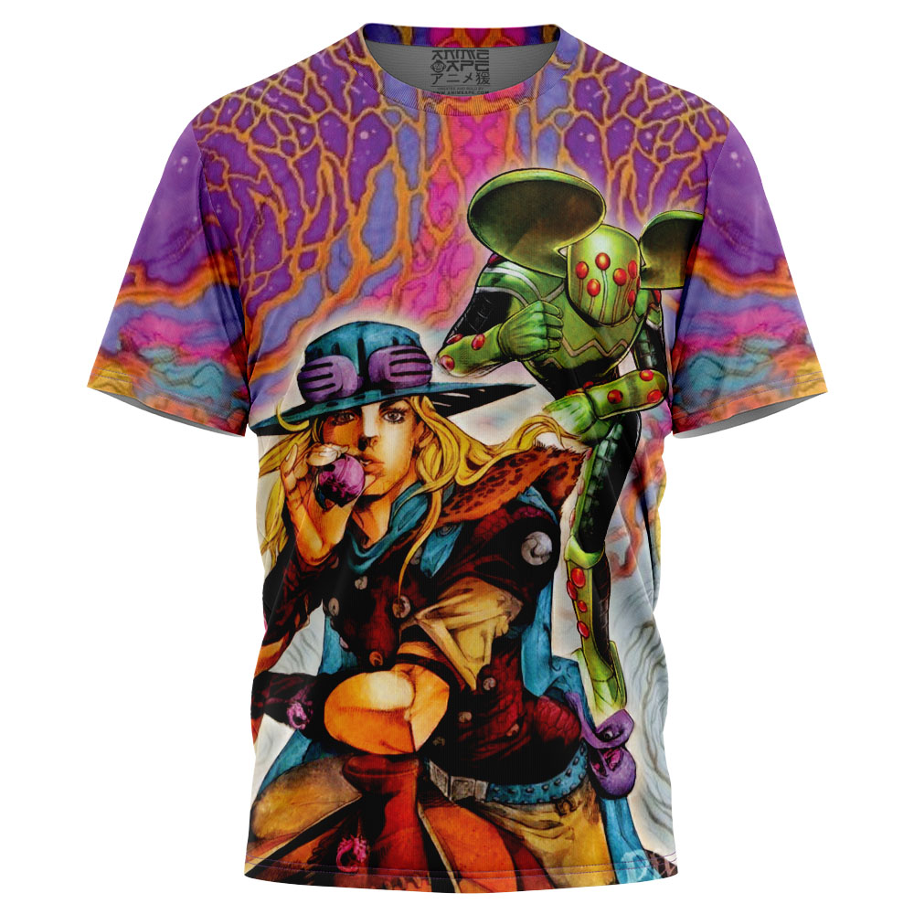 Buildercar - Trippy Gyro Zeppeli Ball Breaker Jojo’s Bizarre Adventure T-Shirt