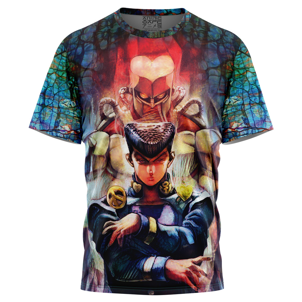 Buildercar - Trippy Josuke Shining Diamond Jojo’s Bizarre Adventure T-Shirt