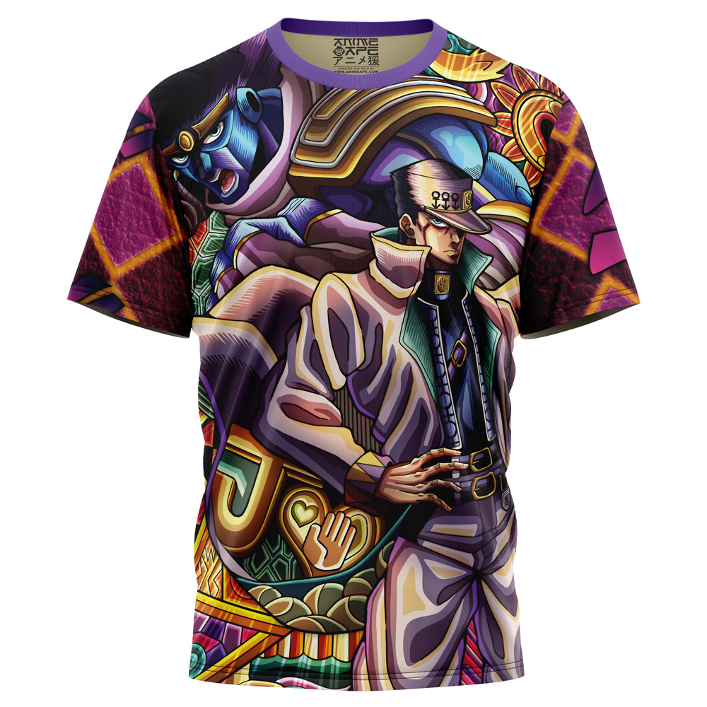 Buildercar - Trippy Jotaro Kujo JoJo's Bizarre Adventure T-Shirt