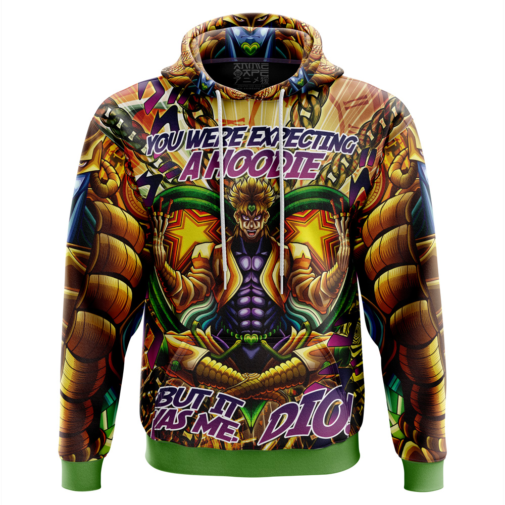 Buildercar - Trippy Medidating Dio It Was Me JoJo's Bizarre Adventure Hoodie
