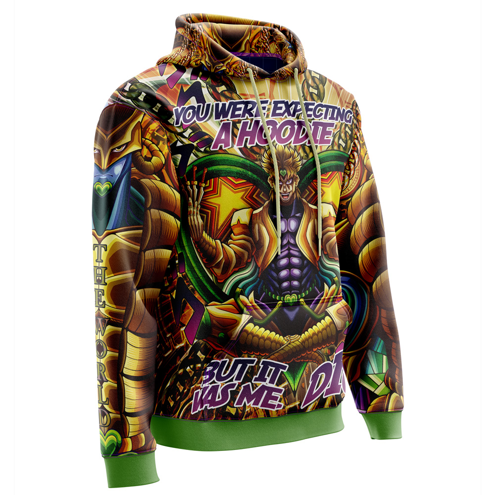 Buildercar - Trippy Medidating Dio It Was Me JoJo's Bizarre Adventure Hoodie - Image 2
