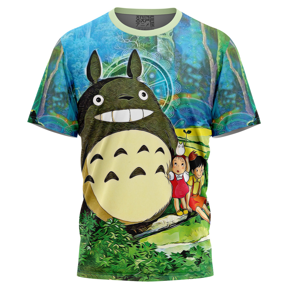 Buildercar - Trippy My Neighbor Totoro Studio Ghibli T-Shirt