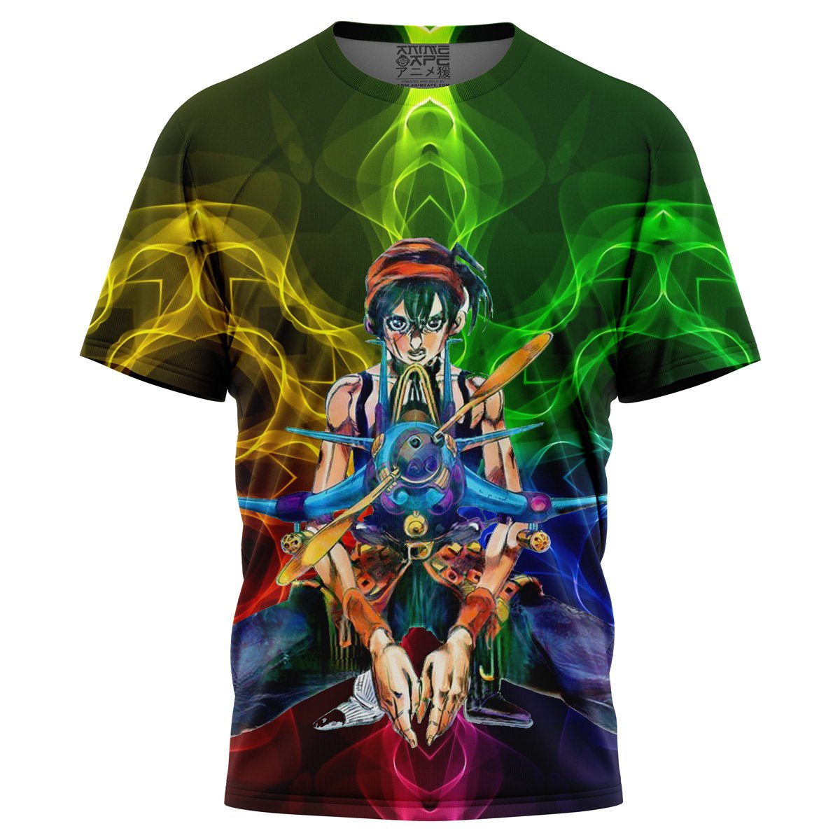 Buildercar - Trippy Narancia Lil Bomber Jojo’s Bizarre Adventure T-Shirt