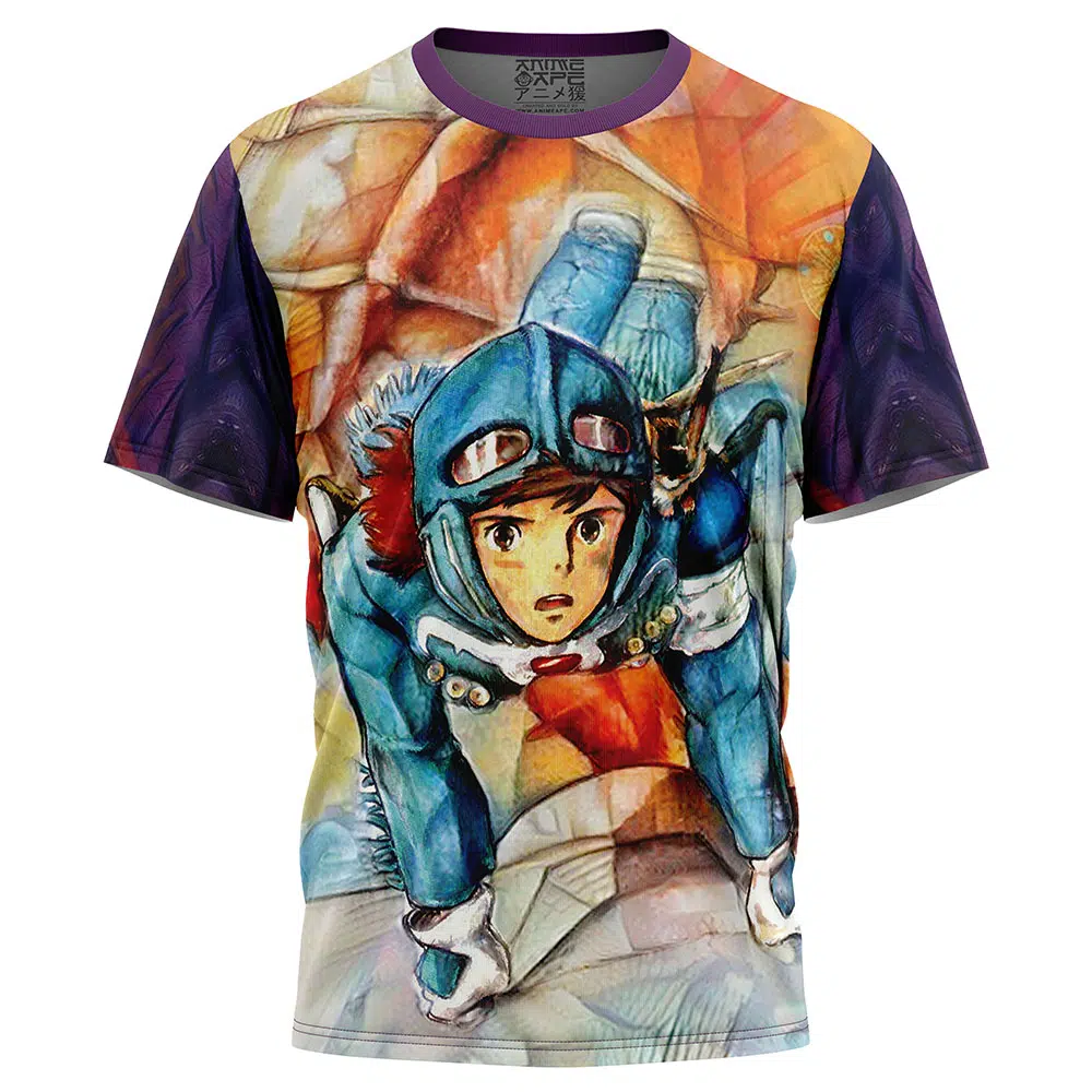 Buildercar - Trippy Nausicaa of the Valley of the Wind Studio Ghibli T-Shirt