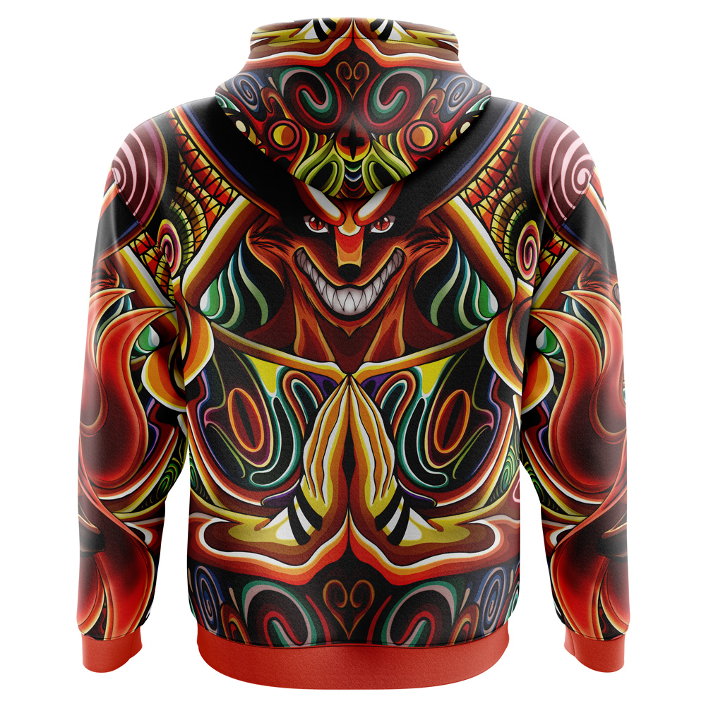 Buildercar - Trippy Shippuden Baryon Mode Boruto Hoodie - Image 2
