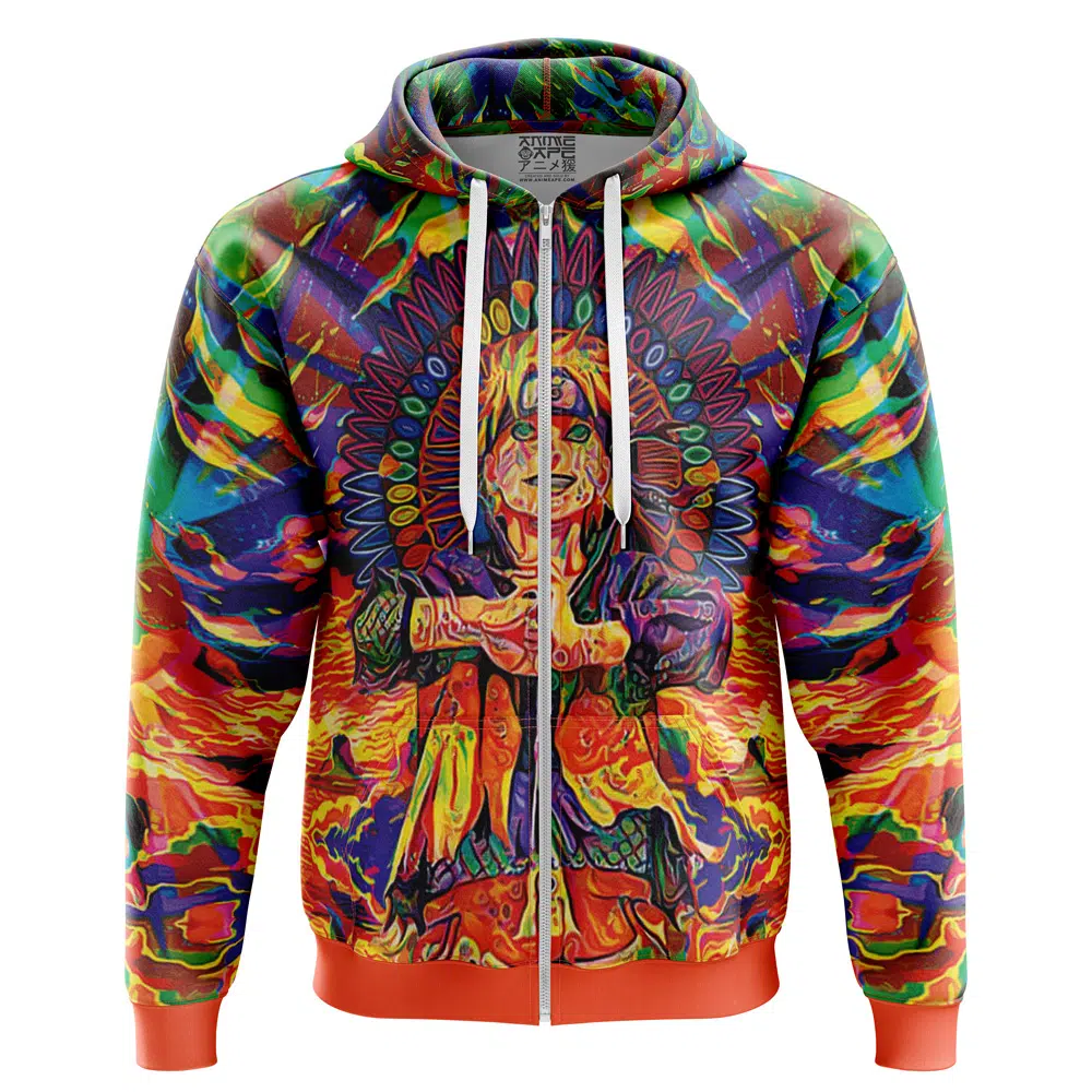 Buildercar - Trippy Shippuden Zip Hoodie Jacket