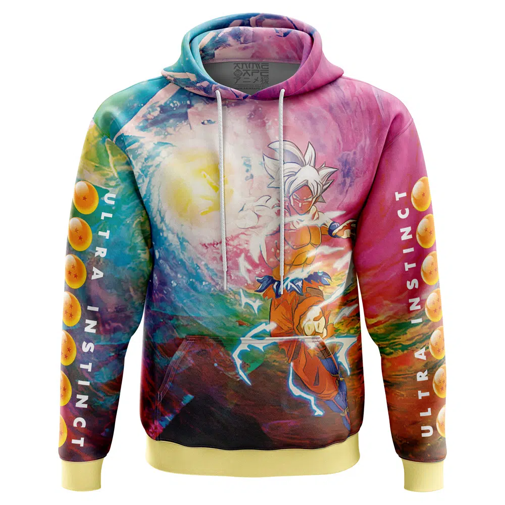 Buildercar - Trippy Ultra Instinct Goku Dragon Ball Z Hoodie