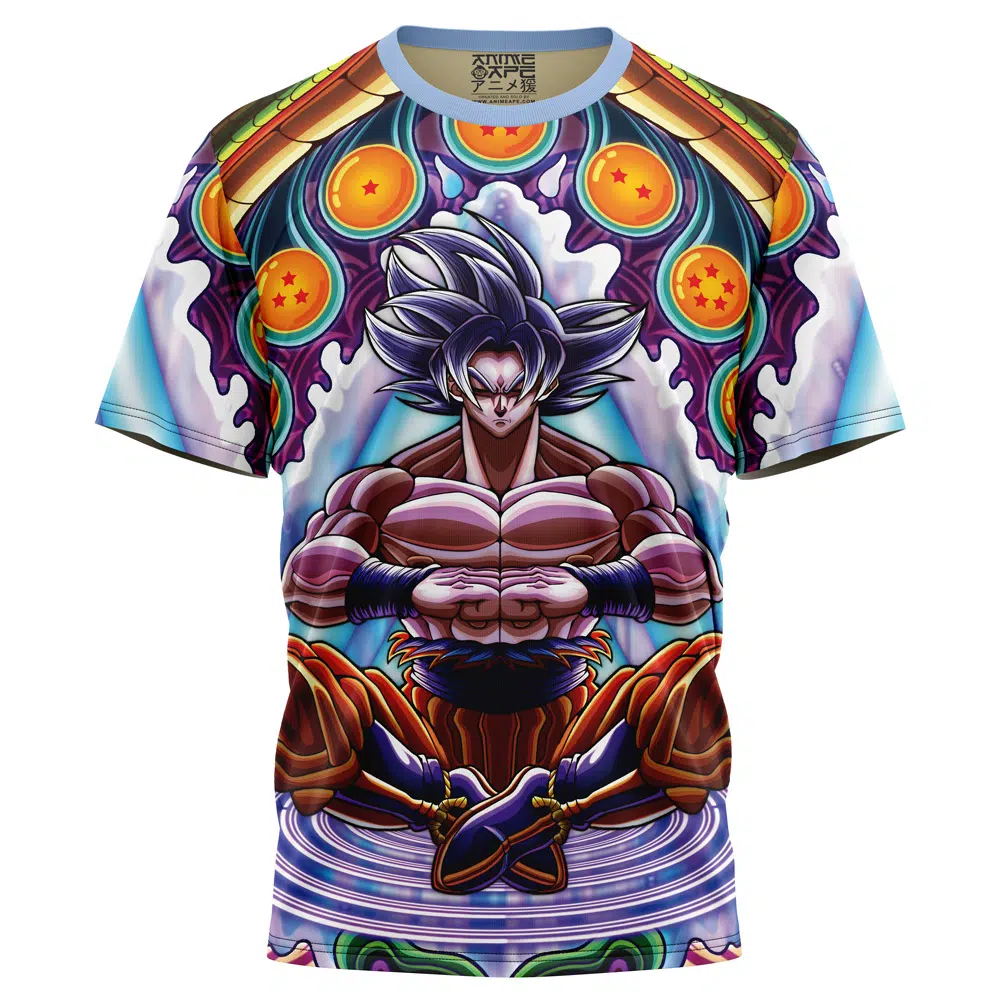 Buildercar - Trippy Ultra Instinct Goku Dragon Ball Z T-Shirt