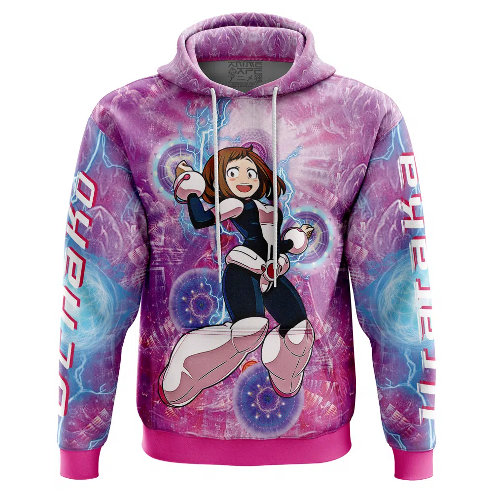 Buildercar - Trippy Uraraka Ochako My Hero Academia Hoodie