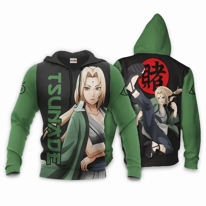 Buildercar - Tsunade Anime Manga Naruto For Men And Women 3d Hoodie
