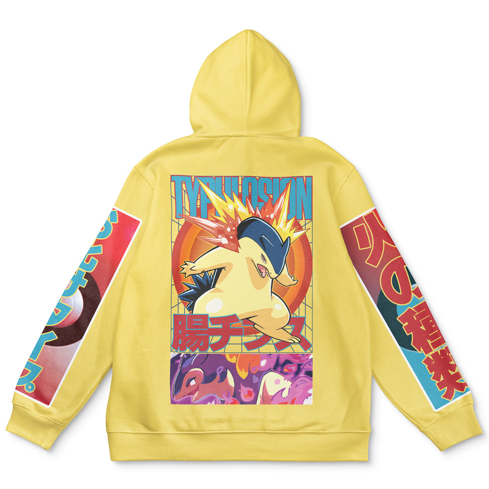 Buildercar - Typhlosion Pokemon Streetwear Hoodie