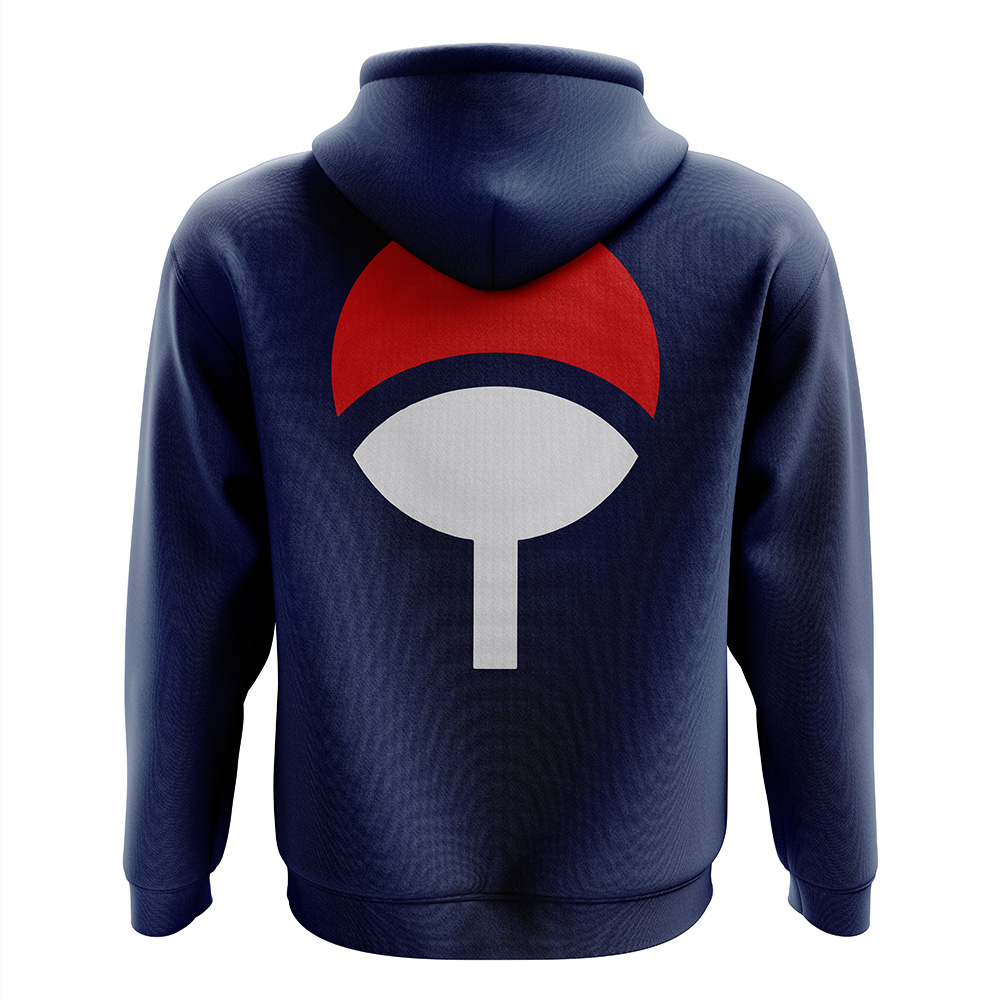 Buildercar - Uchiha Clan Shippuden Zip Hoodie Jacket - Image 2
