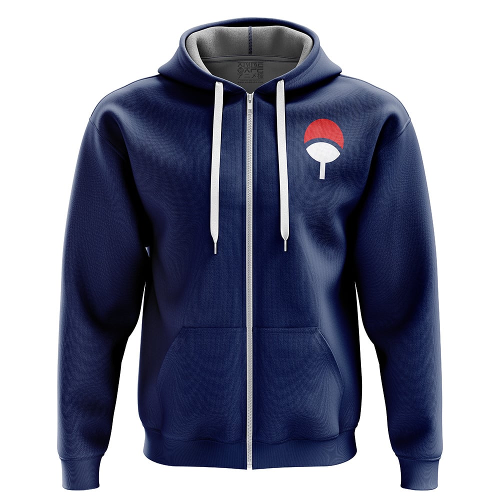 Buildercar - Uchiha Clan Shippuden Zip Hoodie Jacket