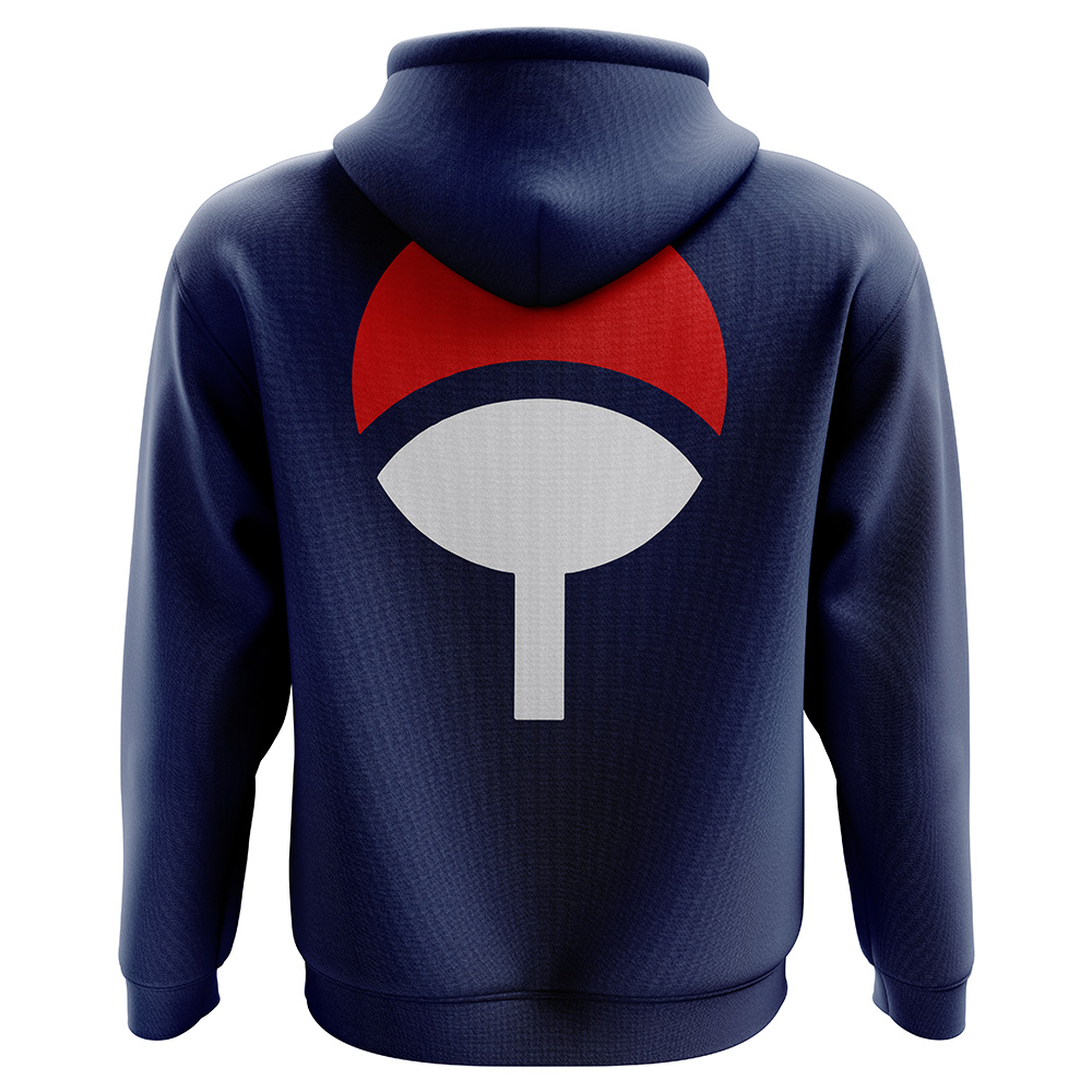 Buildercar - Uchiha Clan Symbol Shippuden Hoodie - Image 2