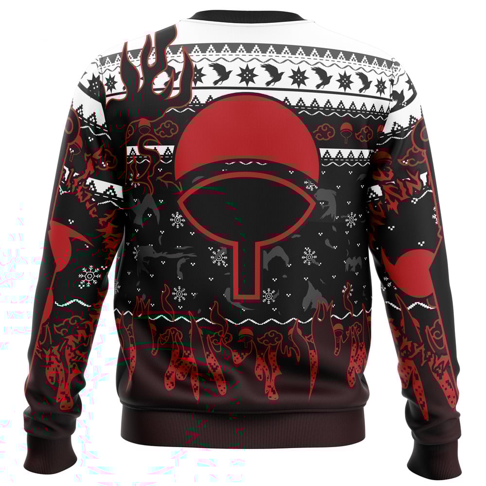 Buildercar - Uchiha Emblem Shippuden Christmas Sweater