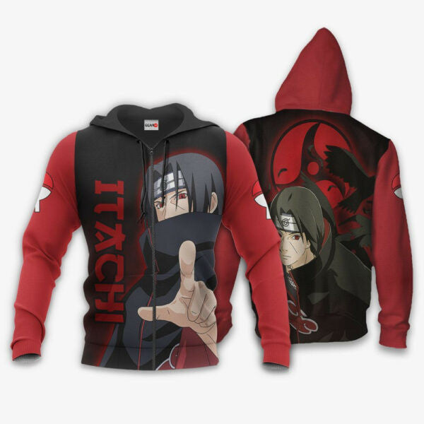 Buildercar - Uchiha Itachi Sharingan Eyes Naruto Anime 3k382 Fan Gift Stylist Unisex Cartoon 3d Hoodie 1841
