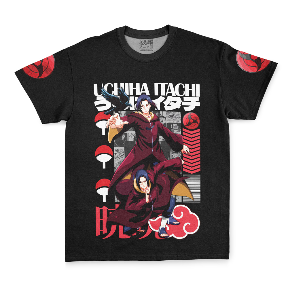 Buildercar - Uchiha Itachi V2 Shippuden Streetwear T-Shirt