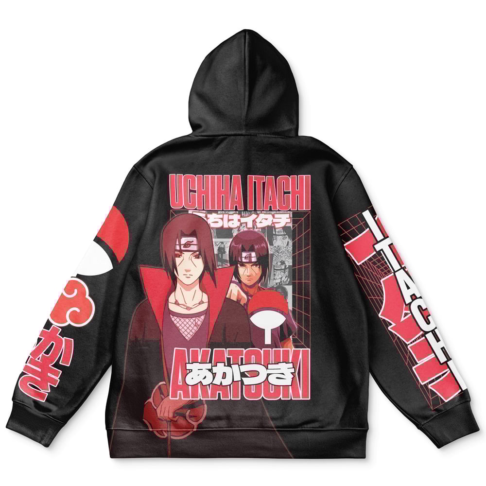 Buildercar - Uchiha Itachi V3 Shippuden Streetwear Hoodie