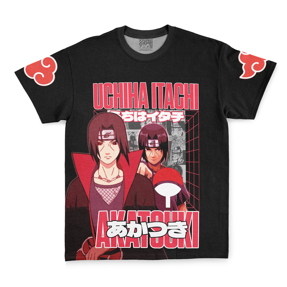 Buildercar - Uchiha Itachi V3 Shippuden Streetwear T-Shirt