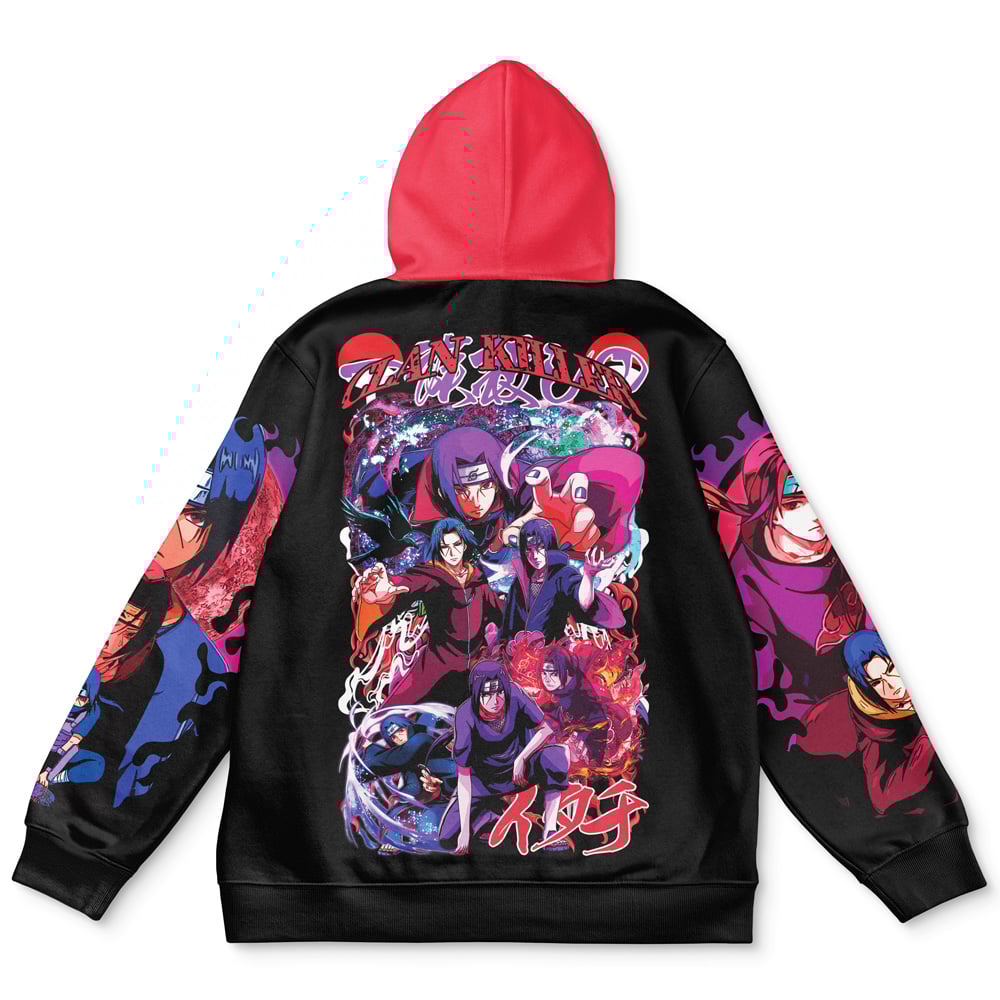 Buildercar - Uchiha Itachi V4 Shippuden Streetwear Hoodie