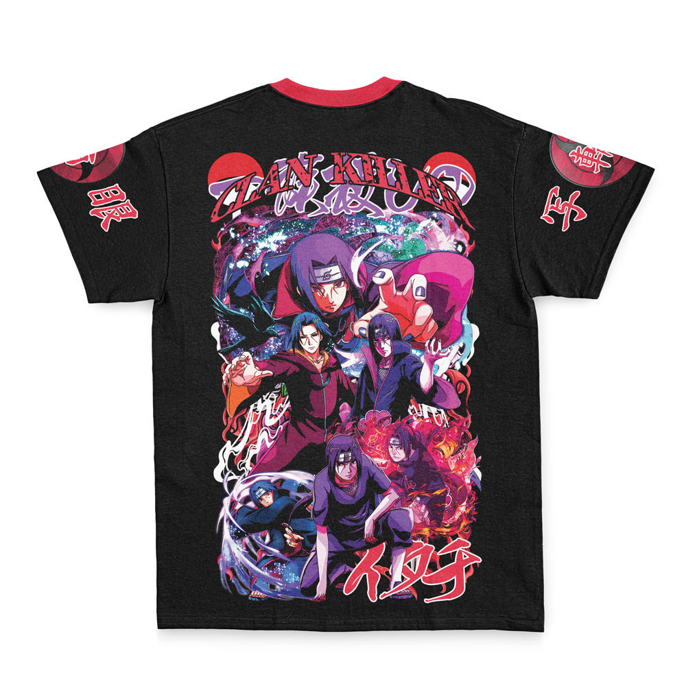 Buildercar - Uchiha Itachi V4 Shippuden Streetwear T-Shirt