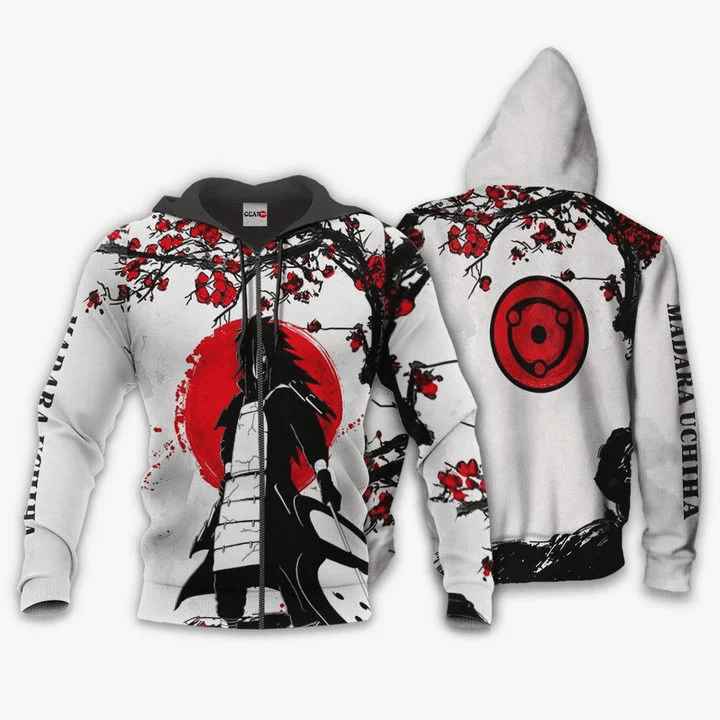 Buildercar - Uchiha Madara Anime Manga Naruto For Men And Women 3d Hoodie