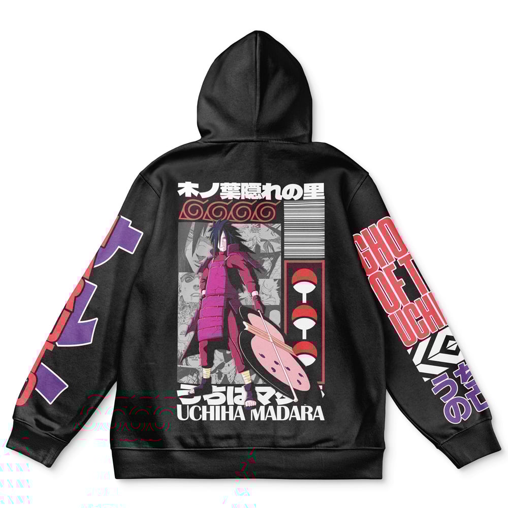Buildercar - Uchiha Madara Shippuden Streetwear Hoodie