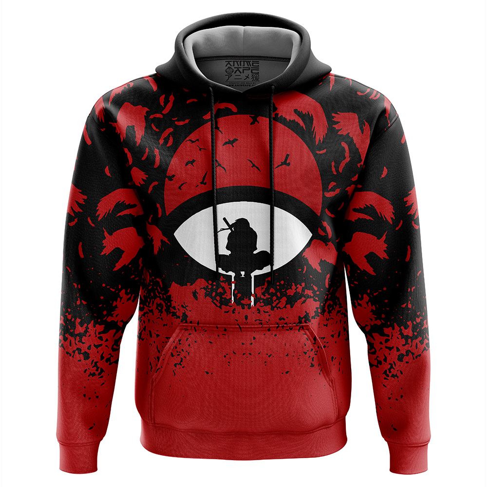 Buildercar - Uchiha Symbol Itachi Shippuden Hoodie