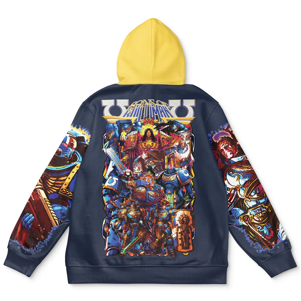 Buildercar - Ultramarines Space Marine 40k Streetwear Hoodie