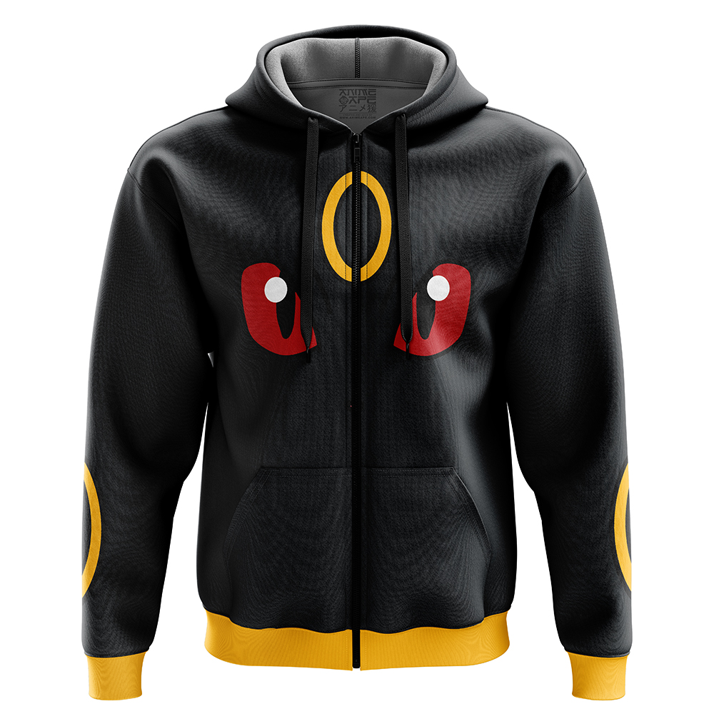 Buildercar - Umbreon V2 Pokemon Zip Hoodie Jacket