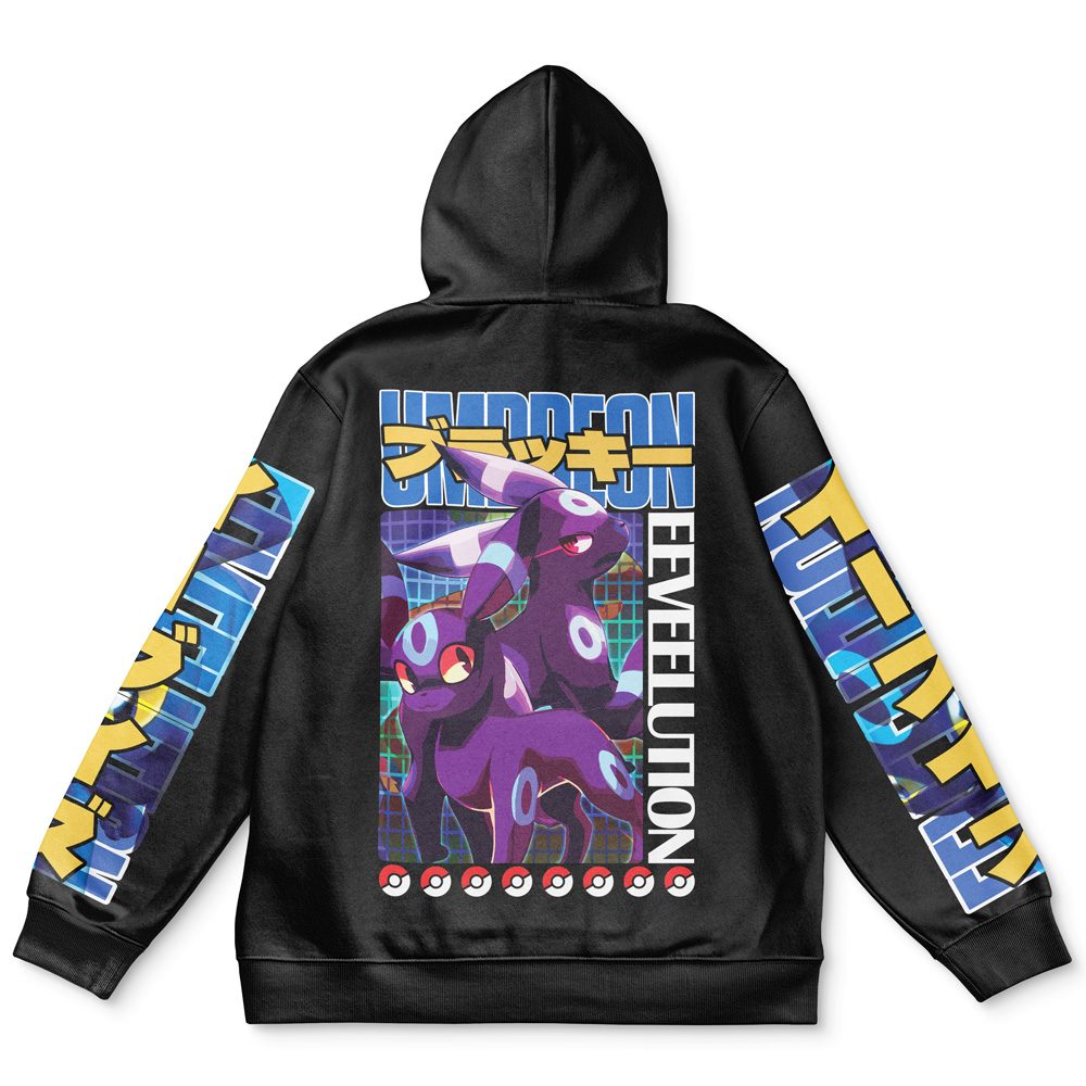 Buildercar - Umbreon V3 Pokemon Streetwear Hoodie