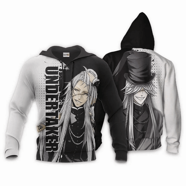 Buildercar - Undertaker Anime Manga Black Butler For Men And Women 3d Hoodie