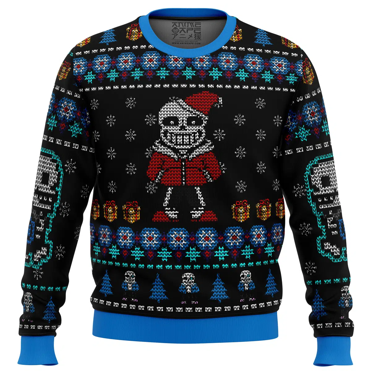 Buildercar - Undertale Sans Ugly Christmas Sweater