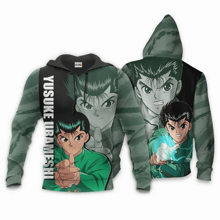 Buildercar - Urameshi Yusuke Anime Manga Yu Yu Hakusho For Men And Women 3d Hoodie