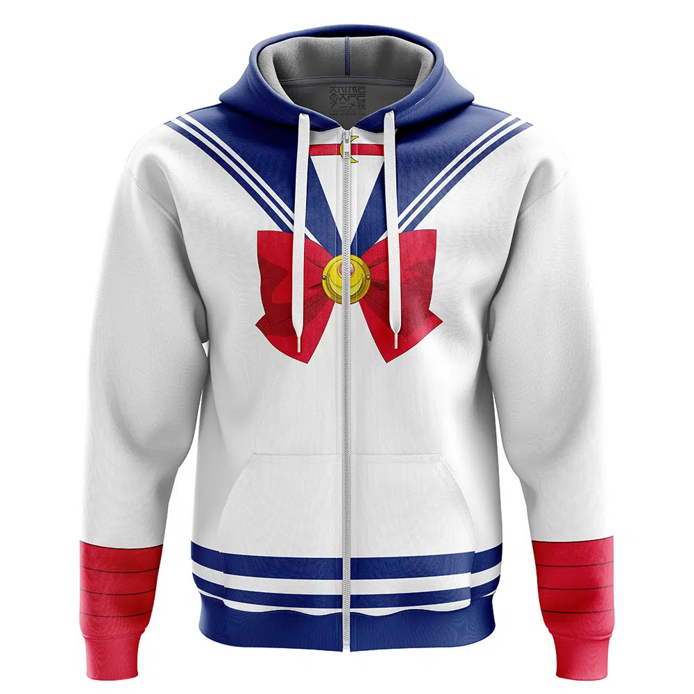 Buildercar - Usagi Tsukino Sailor Moon Zip Hoodie Jacket