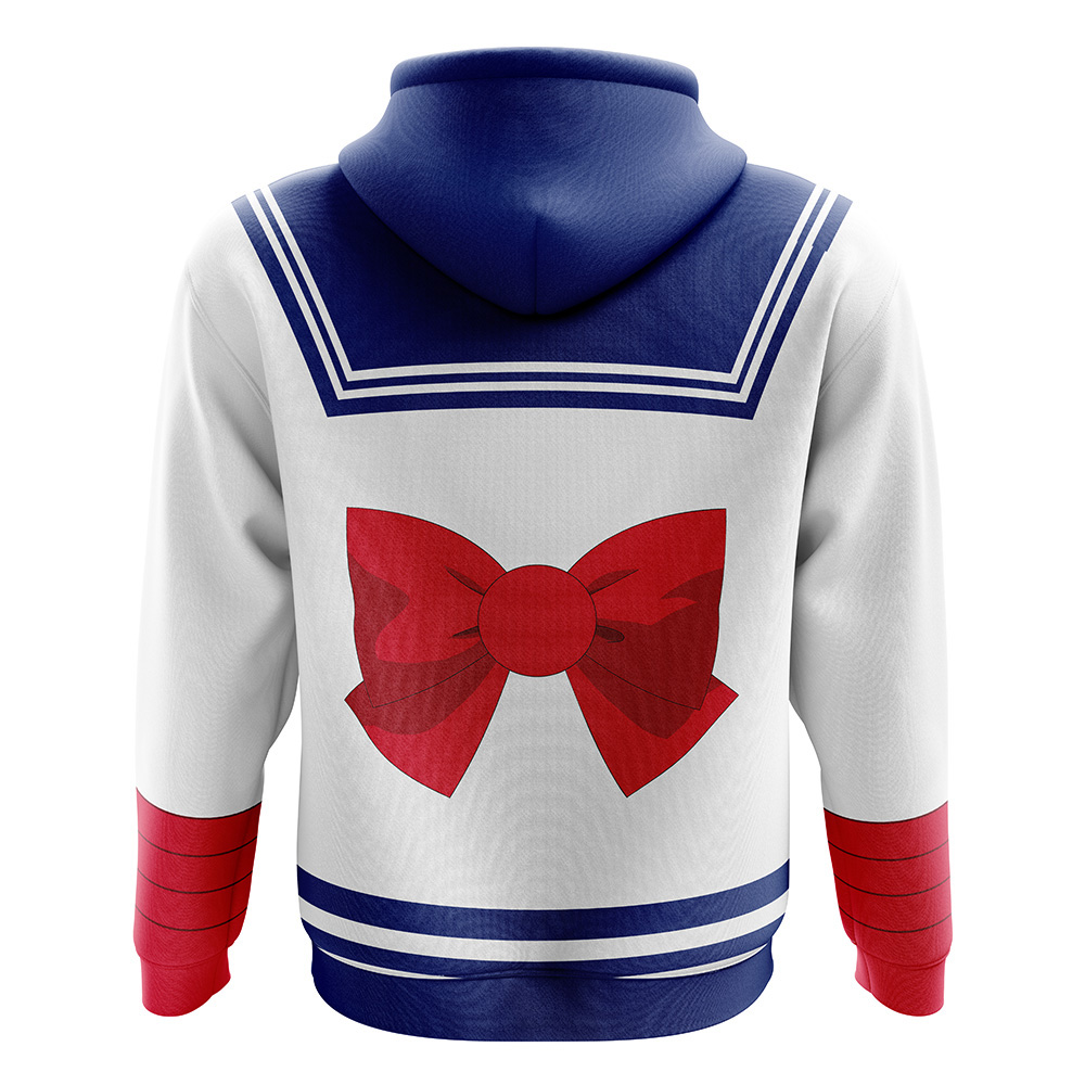 Buildercar - Usagi Tsukino Sailor Moon Zip Hoodie Jacket - Image 2