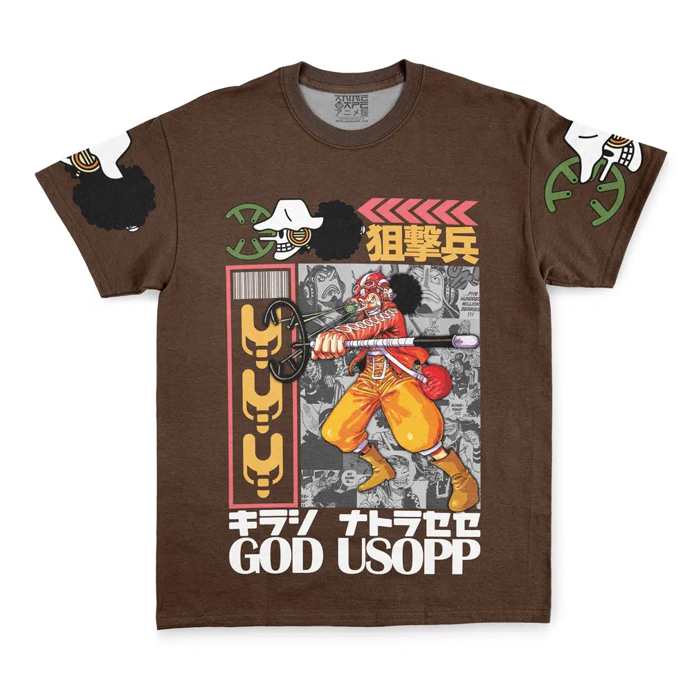 Buildercar - Usopp One Piece Streetwear T-Shirt