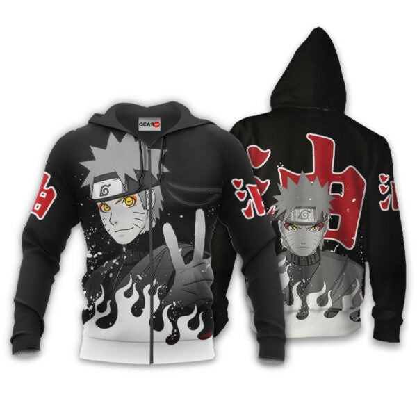 Buildercar - Uzumaki Sage Naruto Anime 1k410 Fan Gift Stylist Unisex Cartoon Graphic Outfits Aop 3d Hoodie 2083