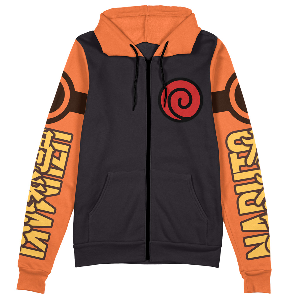 Buildercar - Uzumaki Shippuden Streetwear Zip Hoodie Jacket - Image 2