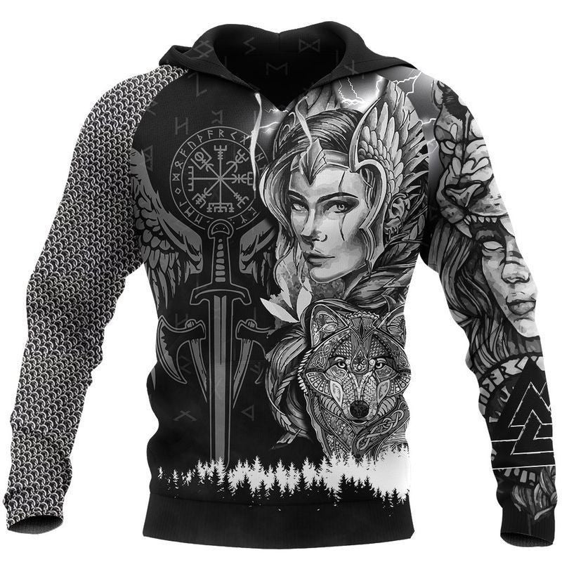 Buildercar - Valkyrie Over Print 3d Hoodie 2