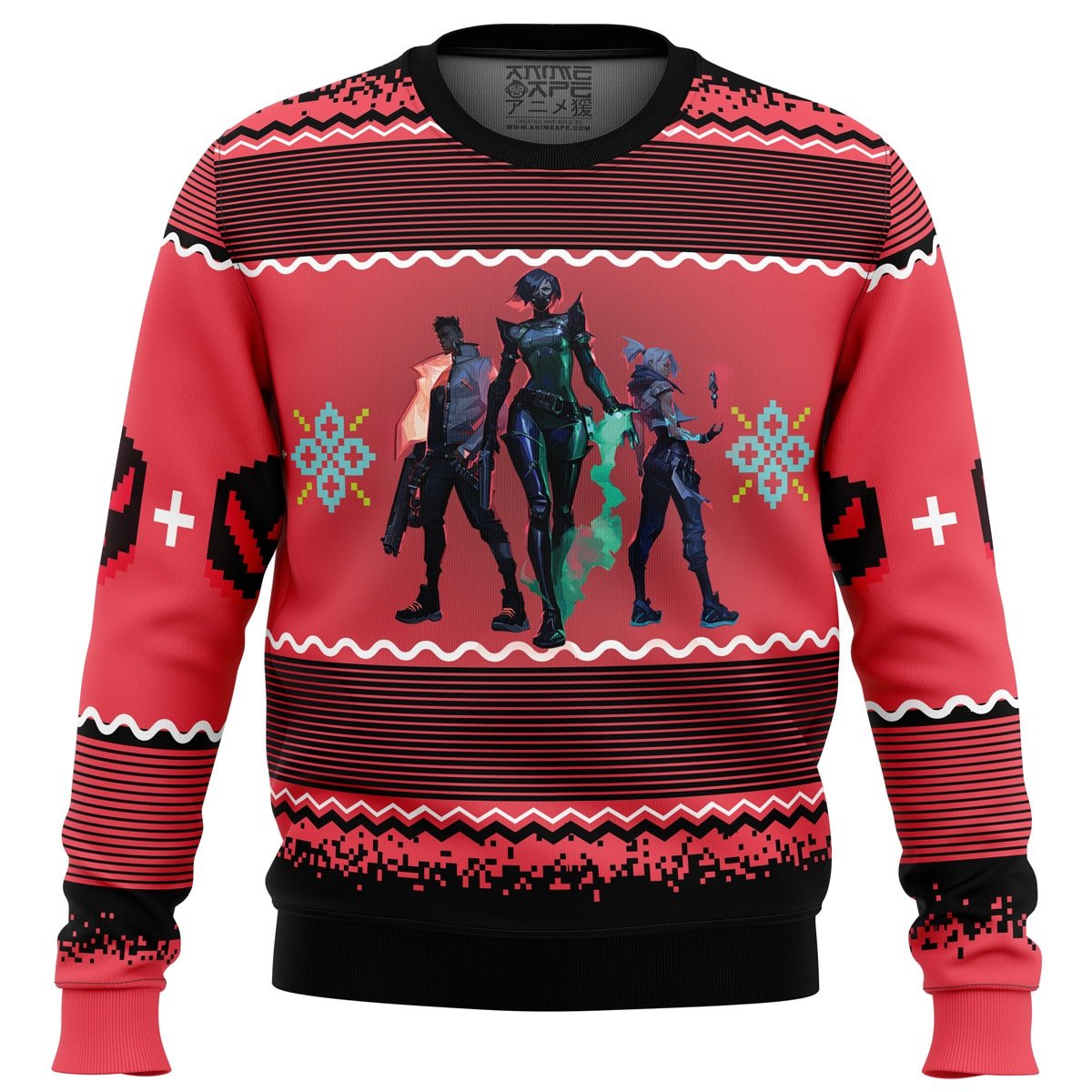 Buildercar - Valorant Ugly Christmas Sweater