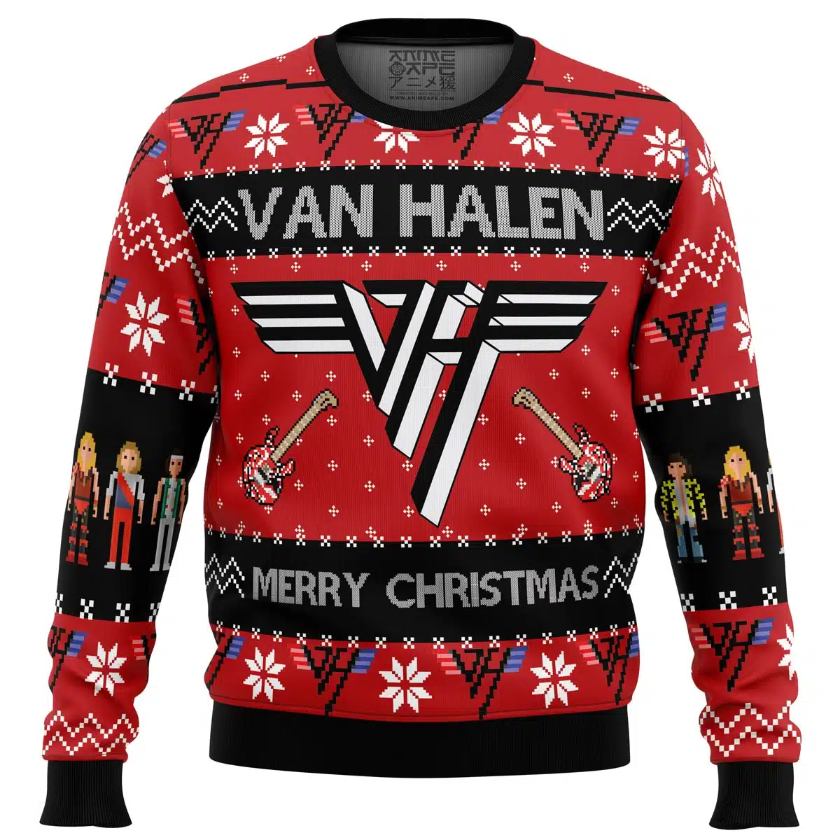 Buildercar - Van Halen Ugly Christmas Sweater
