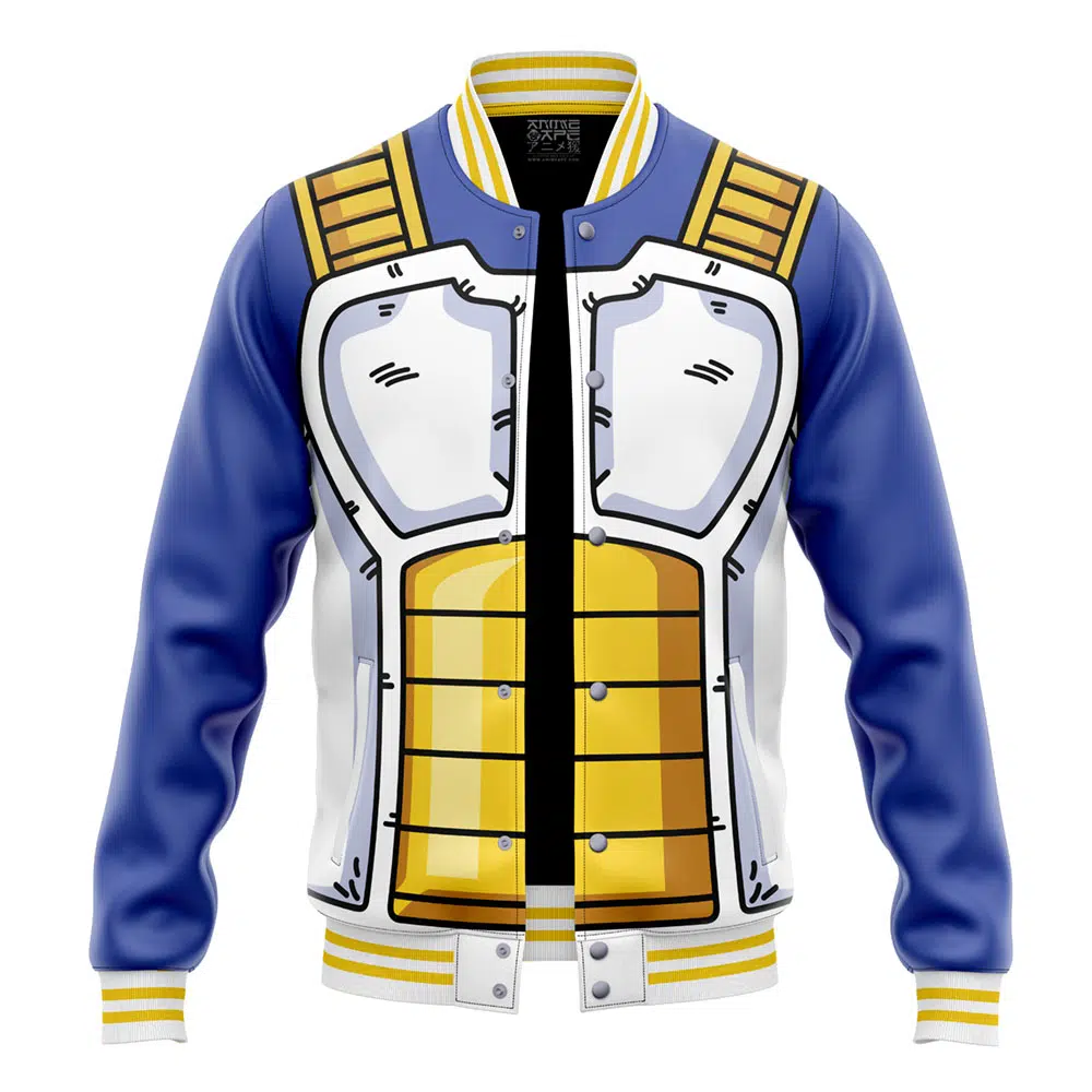 Buildercar - Vegeta Battle Suit DBZ Varsity Jacket