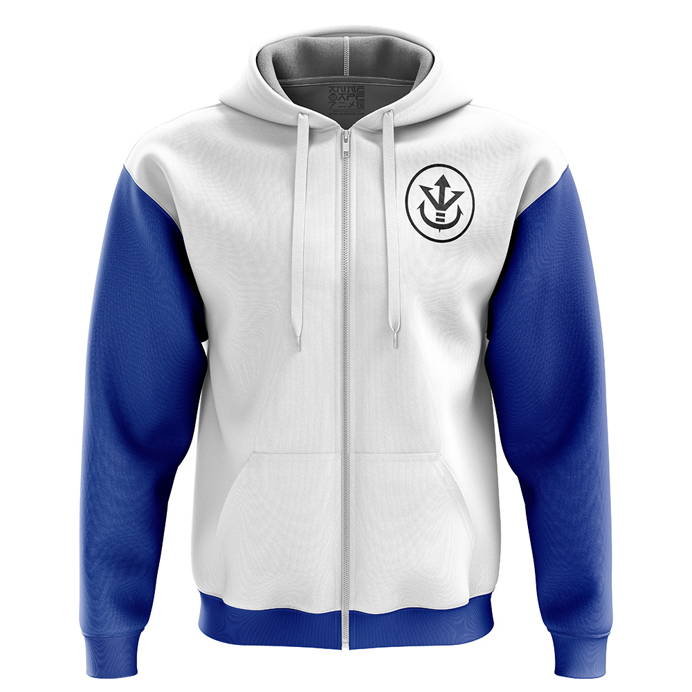 Buildercar - Vegeta Dragon Ball Z Zip Hoodie Jacket
