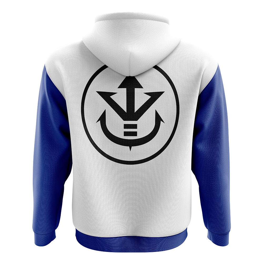 Buildercar - Vegeta Dragon Ball Z Zip Hoodie Jacket - Image 2