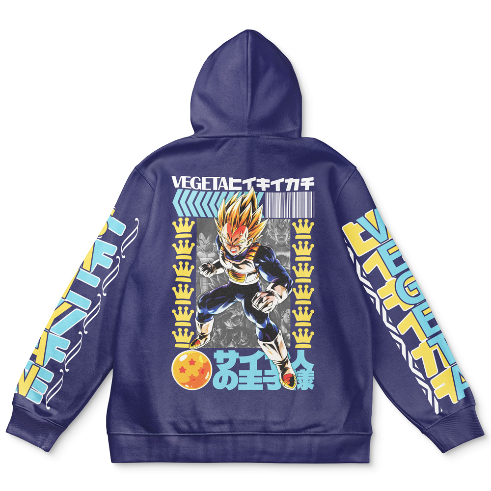 Buildercar - Vegeta V2 Dragon Ball Z Streetwear Hoodie
