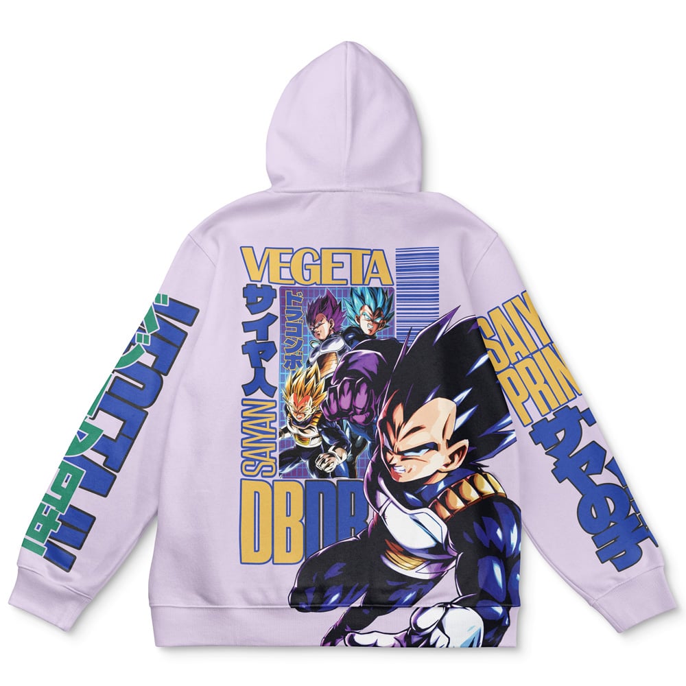 Buildercar - Vegeta V3 Dragon Ball Z Streetwear Hoodie