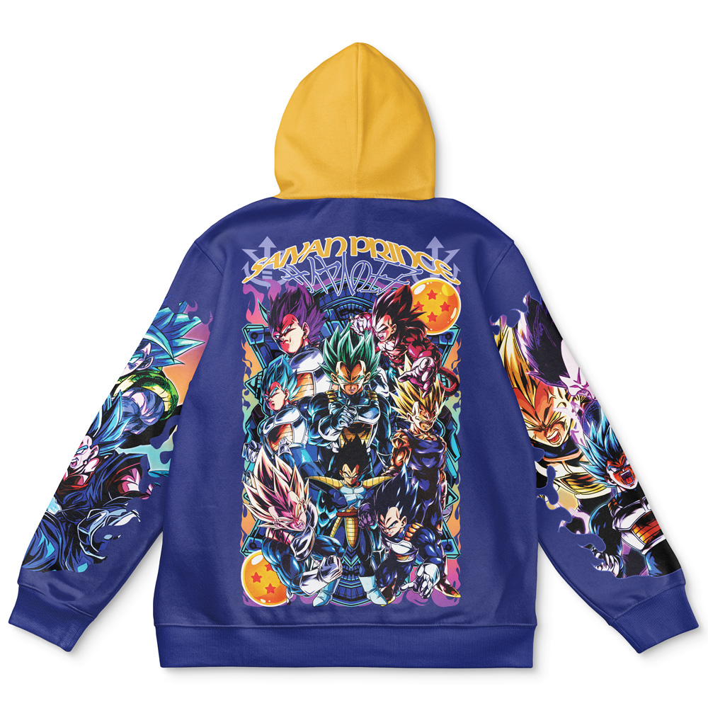 Buildercar - Vegeta V4 Dragon Ball Z Streetwear Hoodie
