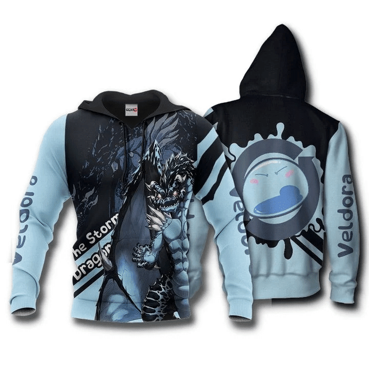 Buildercar - Veldora Storm Dragon Tensura Anime Manga For Men And Women 3d Hoodie