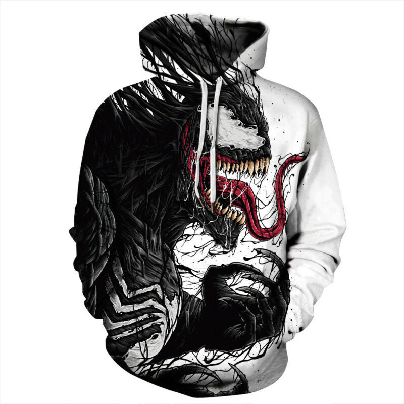Buildercar - Venom Black 3d Hoodie G
